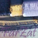 Aplicatie textila cu franjuri