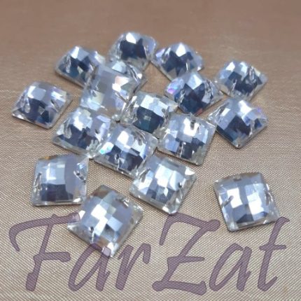 Cristal de cusut patrat 12 mm - Cod 406