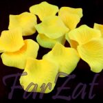 Petale decorative - Galben lamaie