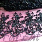 Aplicatie pe tiul cu perle si sclipici - imagine 4