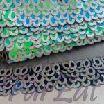 Aplicatie cu paiete pe tiul - 5,5 cm - imagine 4