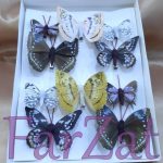 Fluturasi decorativi cu clema - Model 1 - 8 - Cod 56 - imagine 5