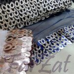 Aplicatie cu paiete pe tiul - 5,5 cm