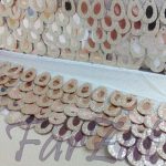 Aplicatie cu paiete pe tiul - 5,5 cm - imagine 3