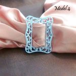 Catarame decorative dreptunghiulare - Model 1 - 5 - imagine 2