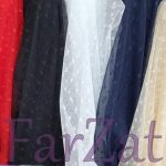 Material textil tiul cu buline - Cod 3