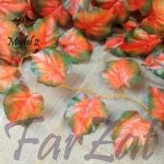 Ghirlanda cu frunze de toamna model 1 - 2 - Cod 66