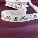 Panglica bumbac - 1,5 cm - imagine 2