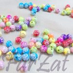 Margele sferice - Model floaral - imagine 3