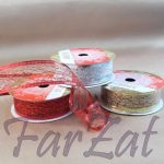 Banda decorativa model plasa - 2,5 cm