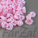 Trandafirasi din saten roz - imagine 2