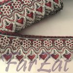 Aplicatie textila pe organza - Cod 1 - imagine 3