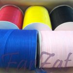 Panglica organza 1 cm - imagine 2