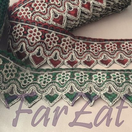 Aplicatie textila pe organza - Cod 1