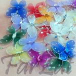 Fluturasi decorativi din tiul - Cod 2 - 10