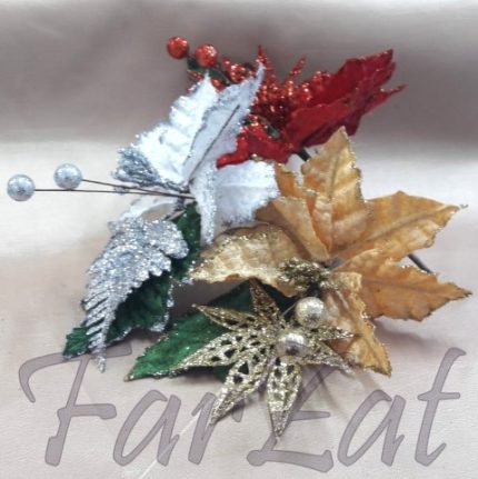 Flori decorative Craciun - Cod 2