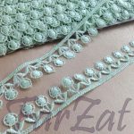 Aplicatie dantela colorata - Cod 8 - imagine 3