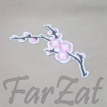 Aplicatii termoadezive roz - Cod 15 - imagine 3