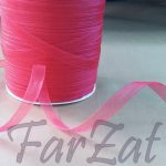 Panglica organza 1 cm - ciclam