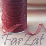 Panglica organza 1 cm - grena