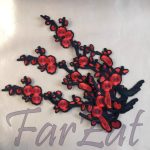 Aplicatie termoadeziva cod 9 - rosu