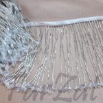 Franjuri cu margele tubulare - 15 cm - imagine 4