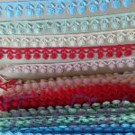 Aplicatie dantela colorata - Cod 8