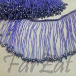 Franjuri cu margele tubulare - 15 cm - imagine 3