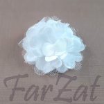 Set flori textile colorate - imagine 2