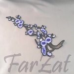 Aplicatie termoadeziva Cod 9 - lila - imagine 2