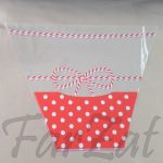 Ambalaje pentru flori - Model snur martisor - imagine 2