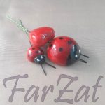 Buburuze si inimioare decorative - imagine 2