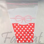 Ambalaje pentru flori - Model snur martisor - imagine 3