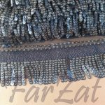 Aplicatie franjuri cu paiete - cod 25