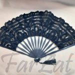 Evantai din lemn cu dantela - imagine 4