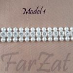 Benzi decorative cu strasuri - Cod 1 - imagine 2