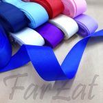 Panglica ripsata colorata - 2,5 cm