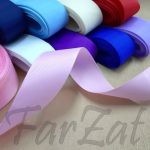 Panglica ripsata colorata - 2,5 cm - imagine 3