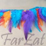 Banda pene multicolore de cocos - Model 2 - imagine 4