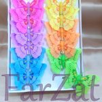 Fluturasi decorativi cu clema - Cod 54