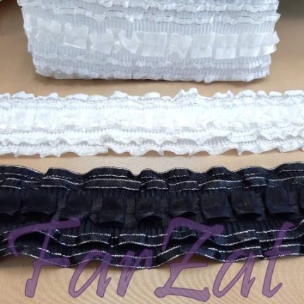 Aplicatie textila satinata - 6 cm