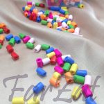 Margele tubulare lemn 1 cm - cutie 300 bucati - imagine 2