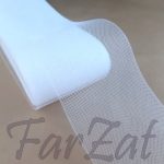 Rijelina plata 8 cm - Alb