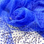 Material tiul cu buline mici - imagine 2