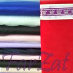 Material textil tiul cristal Andra - Rosu - imagine 3