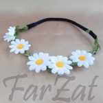 Bentite elastice cu flori - Cod 2 - imagine 4