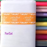 Material tiul cristal Andra - alb