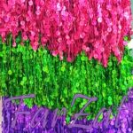 Franjuri cu paiete colorate