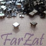 Capse design forma patrata de 5 mm cod 21