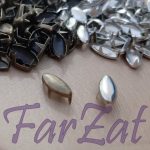 Tinte design forma ovala de 6x12 mm cod 14